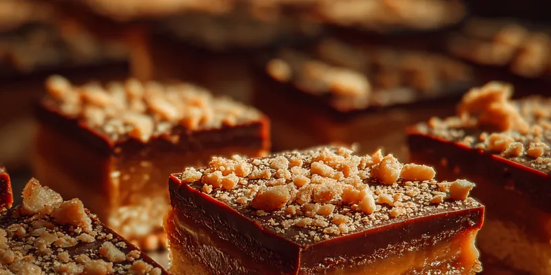 Luxurious Caramel Chocolate Bars