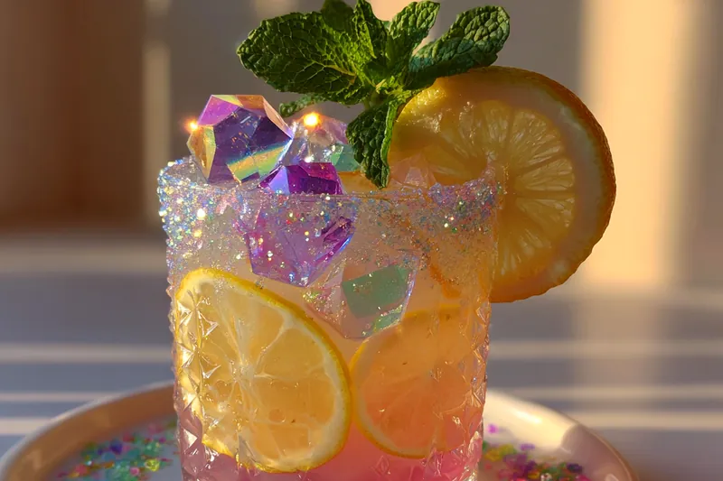 Cooking process for Magical Sparkling Lemonade