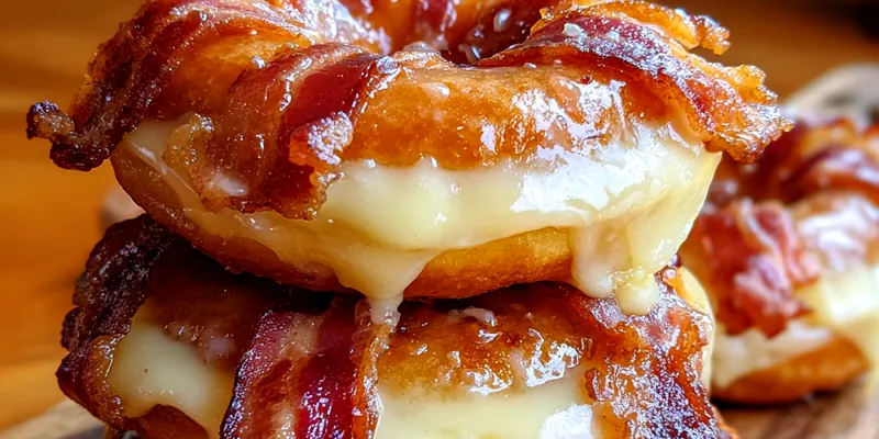 Maple Bacon Donut Stack