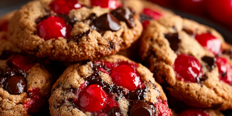 Maraschino Cherry Chocolate Cookies