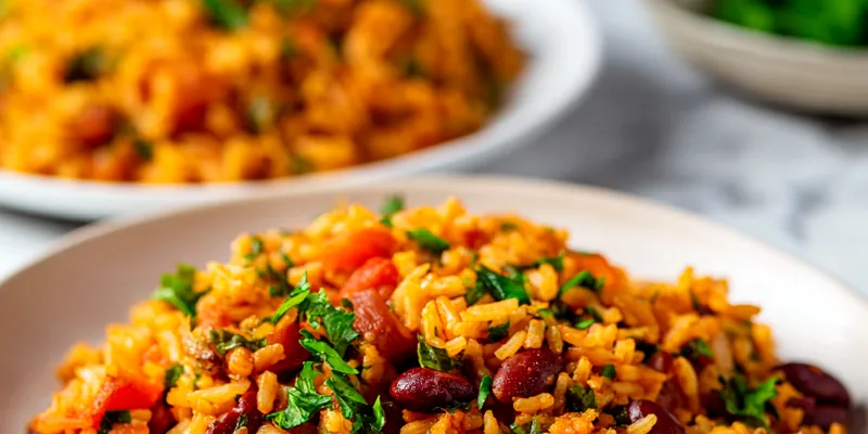Mediterranean Rice &amp; Beans