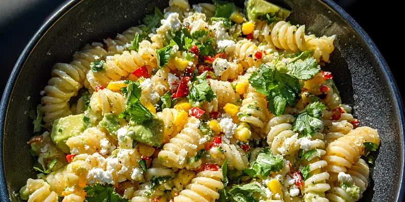 Mexican Corn Pasta Delight