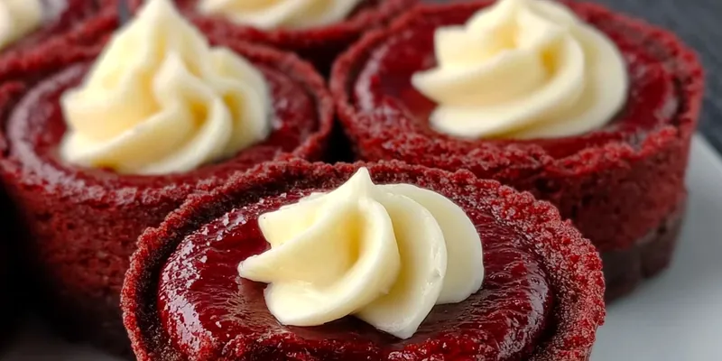 Mini Red Velvet Cheesecake