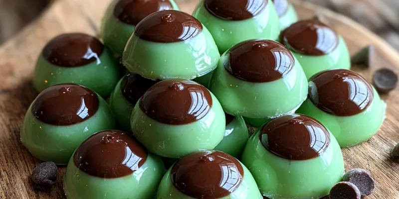 Mint Chocolate Cream Bites