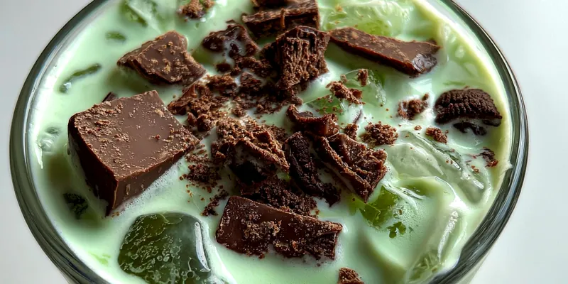 Minty Oreo Milkshake Delight