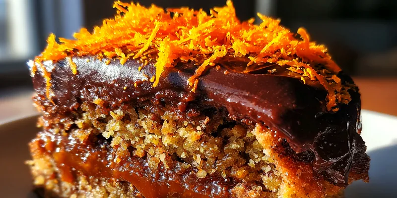 Moist Carrot Chocolate Cake