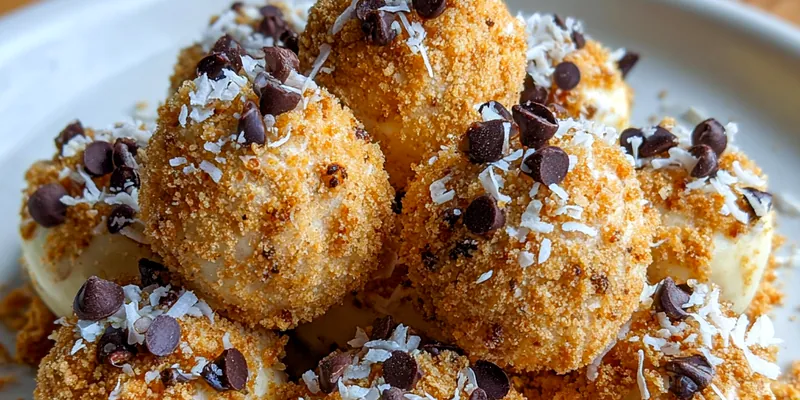 Creamy Dessert Balls Delight