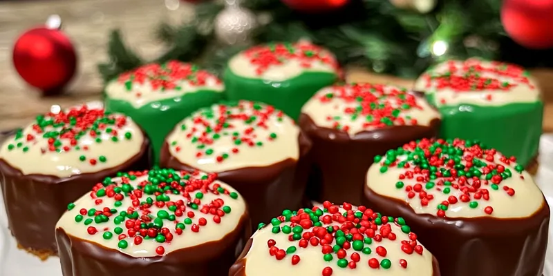 Festive No-Bake Cheesecake Treats