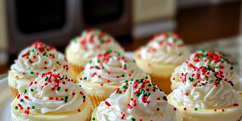 Festive No-Bake Cheesecakes