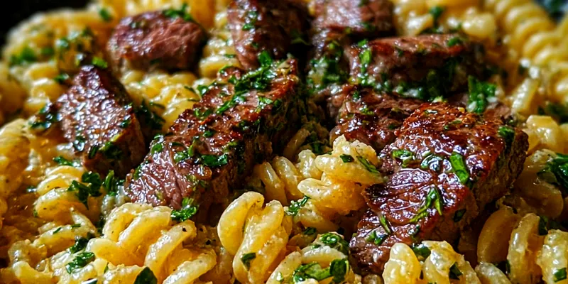One-Pot Creamy Spicy Garlic Butter Steak