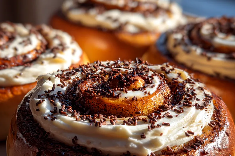 Fresh ingredients for Oreo Cinnamon Roll Delight