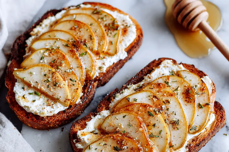 A variety of fresh ingredients for the recipe