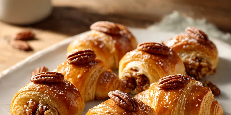 Pecan Pie Crescent Rolls