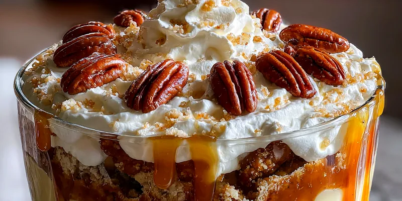 Decadent Pecan Cheesecake Trifle