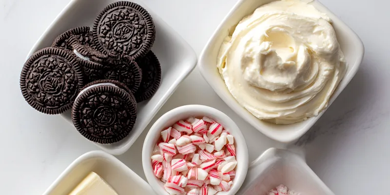 Peppermint Oreo Truffles