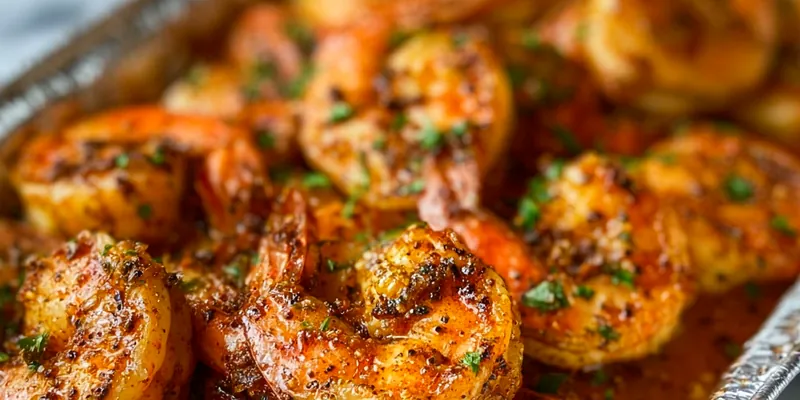 Perfect Portion of Cajun Shrimp