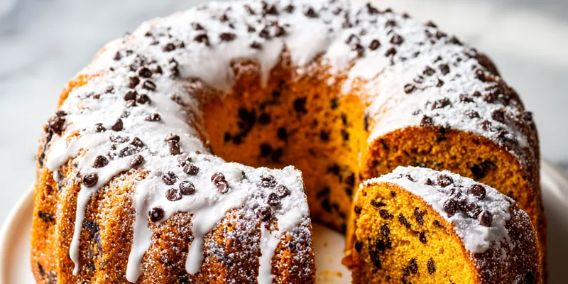 Pumpkin Chocolate Chip Cake