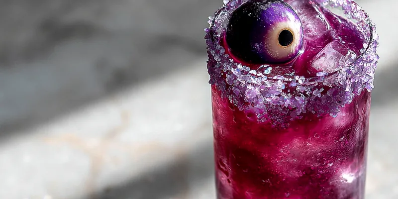 Purple People Eater Mocktail