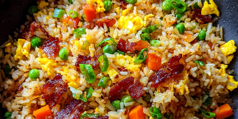 Quick Breakfast Fried Rice