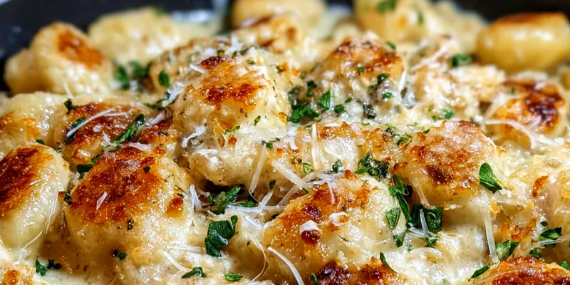 Quick Creamy Crack Chicken Gnocchi