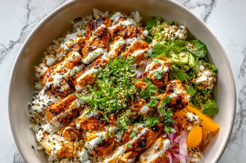 Mixing cheesecake filling in a bowl with raspberries
