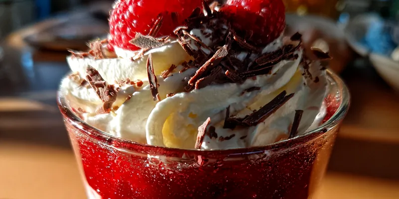 Raspberry Cream Parfait