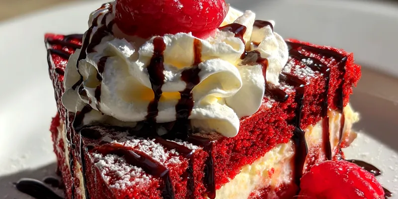Red Velvet Cheesecake Delight
