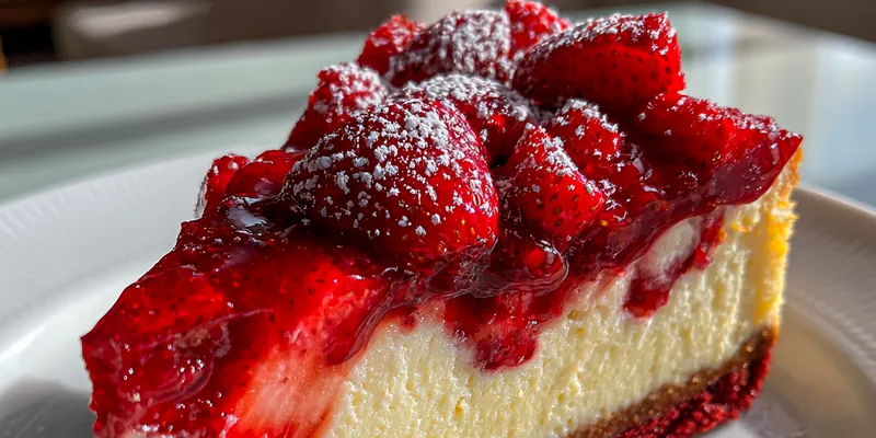 Decadent Red Velvet Cheesecake