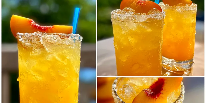 Refreshing Peach Lemonade
