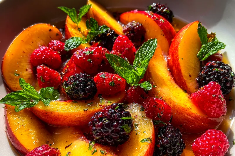 Cooking process for Refreshing Summer Fruit Medley
