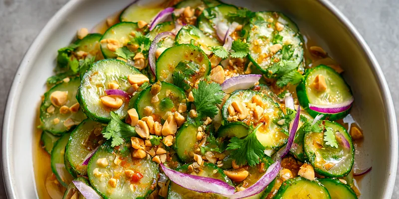 Refreshing Thai Cucumber Salad