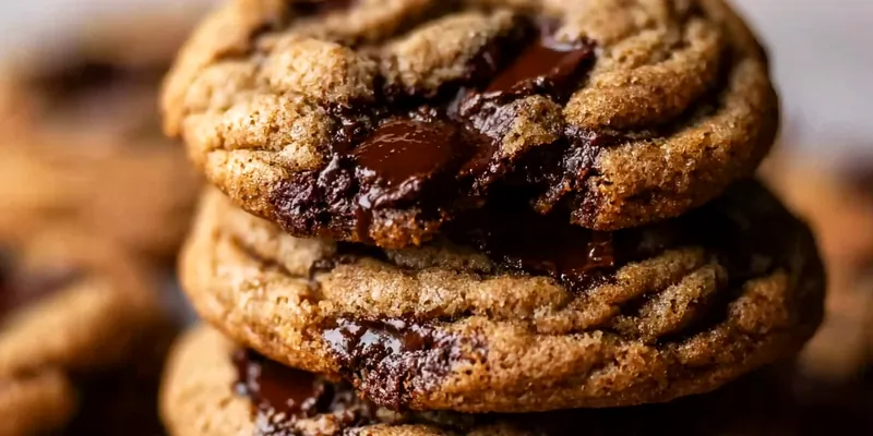 Rich Espresso Chocolate Chip Cookies