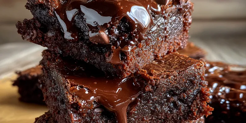 Rich Fudgy Chocolate Squares