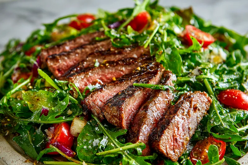 Fresh ingredients for ricotta meatballs