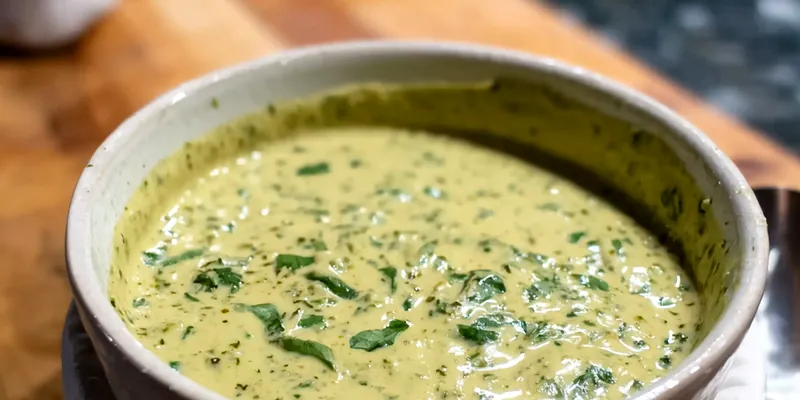 Roasted Poblano Cream Sauce
