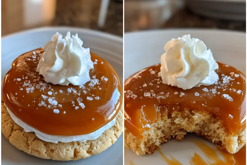 A tray of freshly baked cookies cooling on a wire rack, showcasing the golden edges and gooey center.