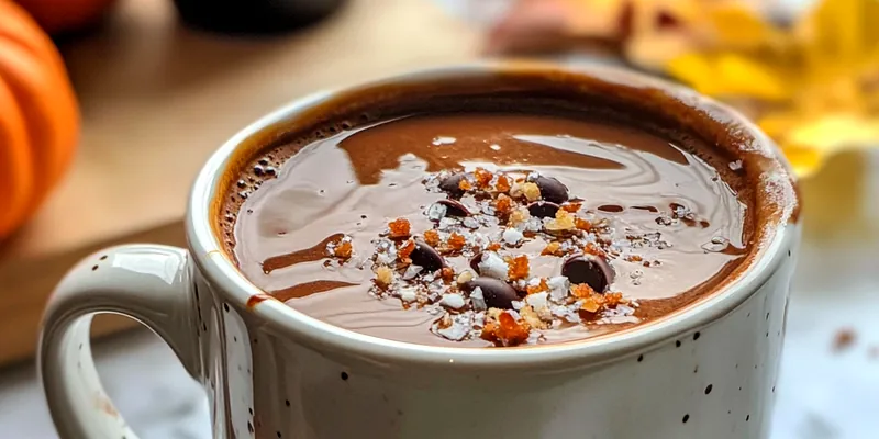 Decadent Salted Caramel Cocoa