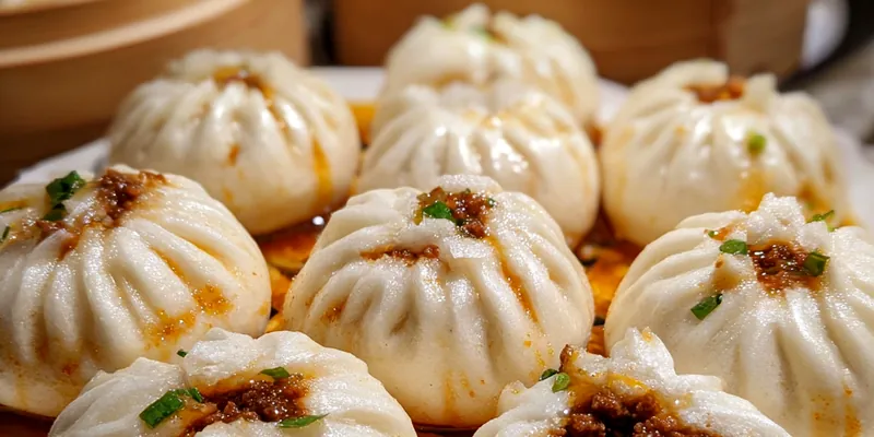 Savory Beef Bao Buns