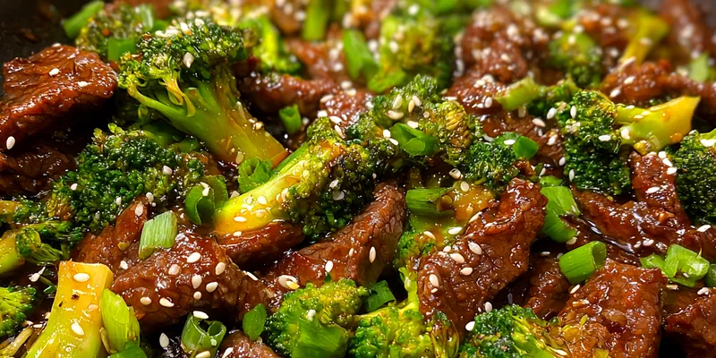 Savory Beef Broccoli Stir-Fry