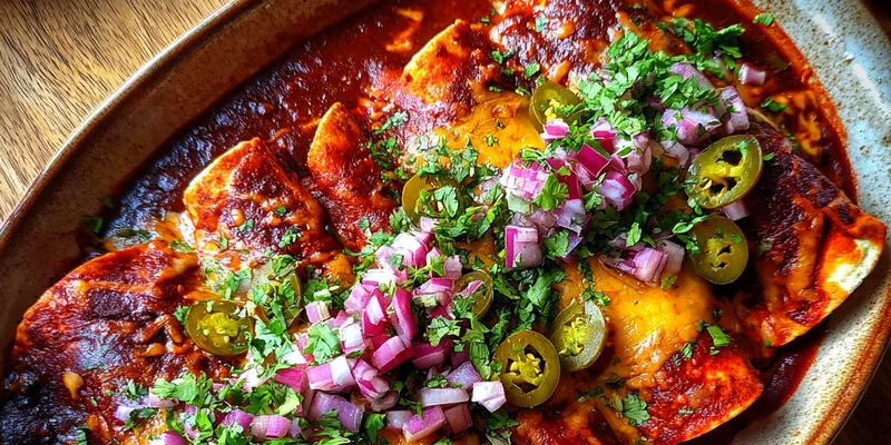 Savory Birria Enchiladas