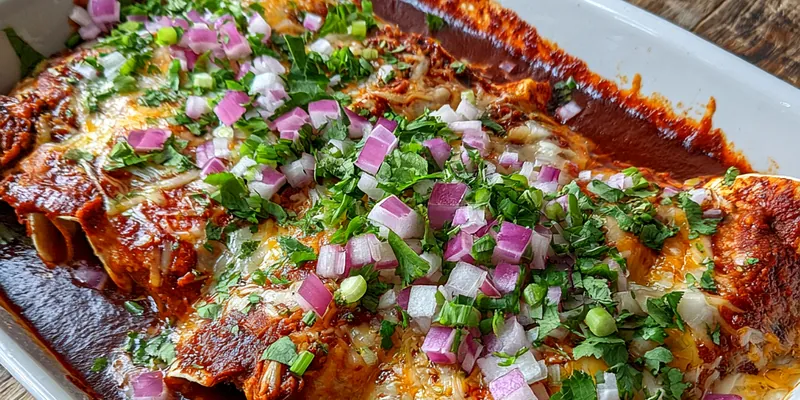 Savory Birria Enchiladas Delight