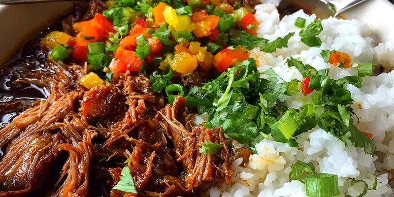 Savory Braised Beef Bowl