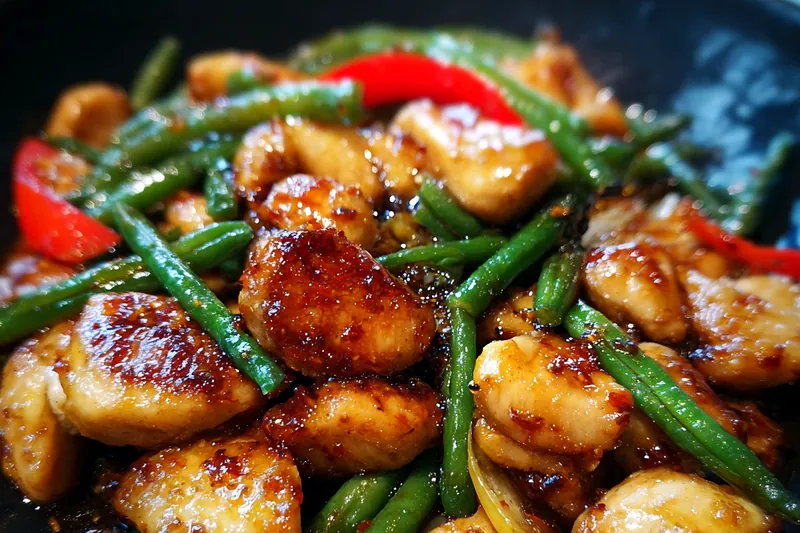 Fresh ingredients for Savory Chicken Stir-Fry