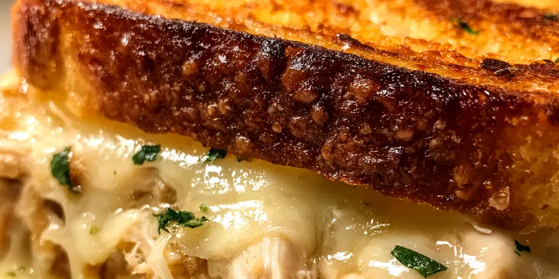 Savory Garlic Chicken Sandwich