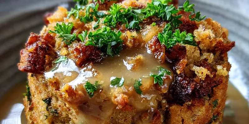 Savory Gravy Muffins