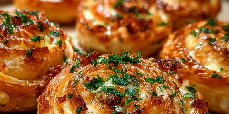 Savory Herb Cheese Swirls