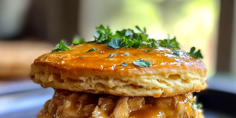 Savory Honey Butter Chicken Biscuits
