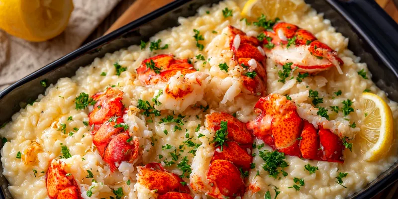 Savory Lobster Risotto Delight