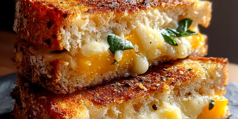 Savory Peach and Cheese Delight