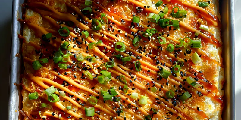 Savory Salmon Sushi Casserole